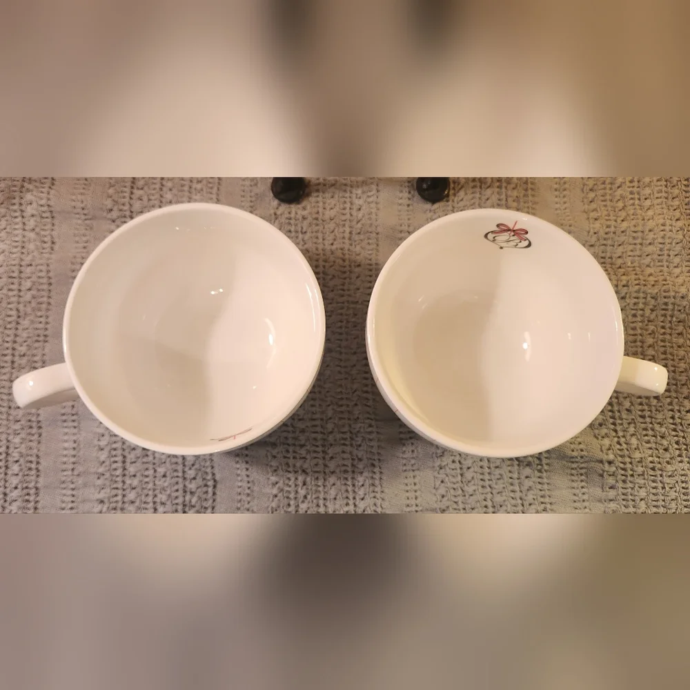 Brighton Love Notes Christmas Ornaments oversized coffee/latte mug - Picture 3 of 6